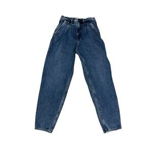 Abercrombie & Fitch The 80’s Mom Jean Ultra High Rise Blue Denim Size 24/00
